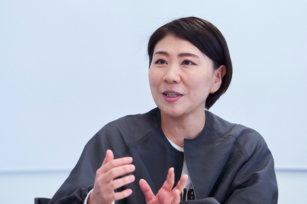 トークイベントの様子 リクルート CO-ENインクルージョン統括室 VP 早川 陽子